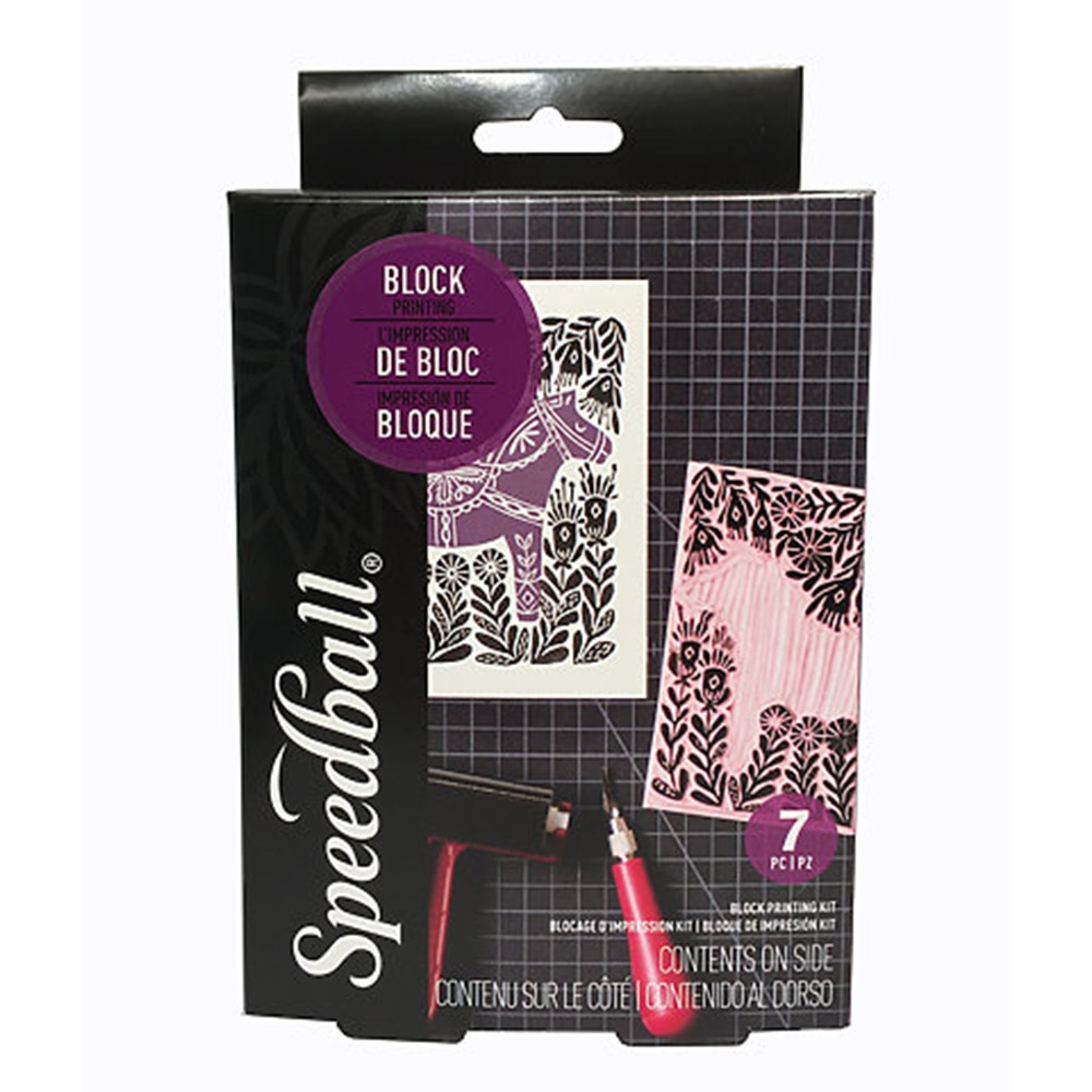 Speedball, Printmaking, Art & School, Block Print, Starter kit, 1009